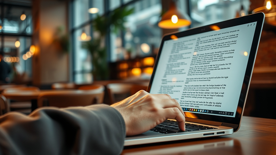 노트북 AI 블로그 글쓰기